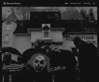 Gatlinburgsmysteriousmansion.com(Gatlinburg's most terrifying haunted attraction) Screenshot