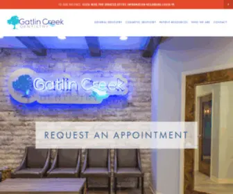 Gatlincreekdentistry.com(Gatlin Creek Dentistry) Screenshot