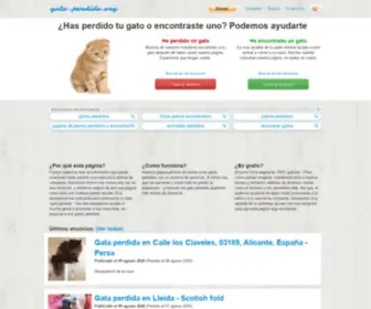 Gato-Perdido.org(Gato Perdido) Screenshot