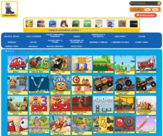 Gatoconbota.com(Juegos infantiles educativos y de entretenimiento para niños de 1 a 12 años) Screenshot