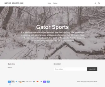 Gator-Sports.com(Gator Sports Inc) Screenshot