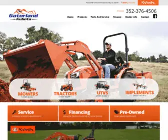 Gatorlandkubota.com(Gatorland Kubota) Screenshot