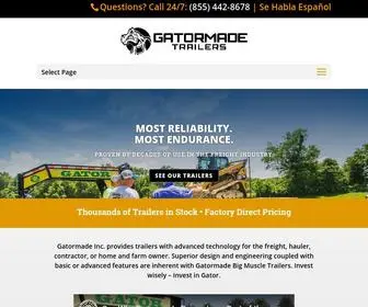 Gatormade.com(Gatormade Trailers) Screenshot