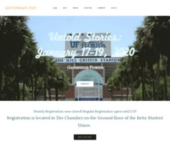 Gatormun.org(GATORMUN XIX) Screenshot