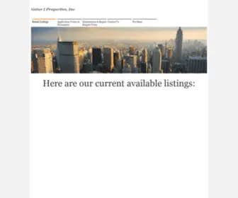 Gatoroneproperties.com(Gator I Properties) Screenshot