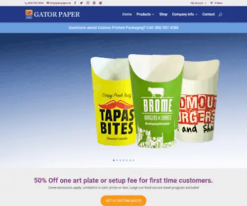 Gatorpaper.com(Gator Paper) Screenshot