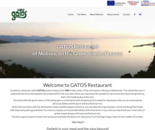 Gatos-Restaurant.gr(Gatos Restaurant) Screenshot