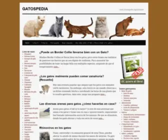 Gatospedia.com(Gatos) Screenshot