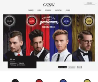 Gatsby.sg(Official Gatsby Singapore website. Check out our hair styling (moving rubber)) Screenshot