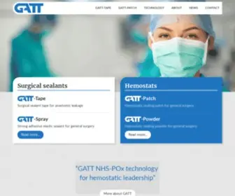 Gatt-Tech.com(GATT) Screenshot