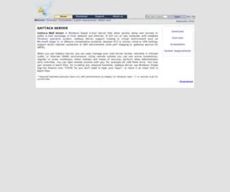 Gattaca-Server.com(Gattaca Mail Server) Screenshot