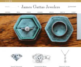 Gattasjewelers.com(James Gattas Jewelers) Screenshot