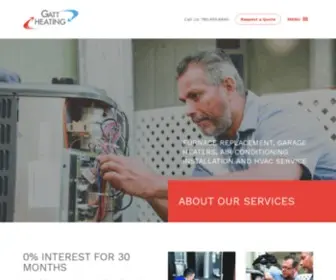 Gattheating.com(Albert Heating) Screenshot