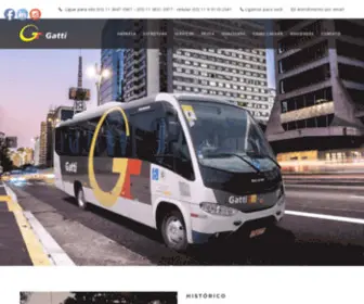 Gattitur.com.br(Gatti Transportadora) Screenshot