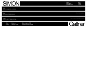 Gattner.name(Senior Frontend Developer) Screenshot