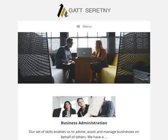 Gattseretny.com(Consulting) Screenshot