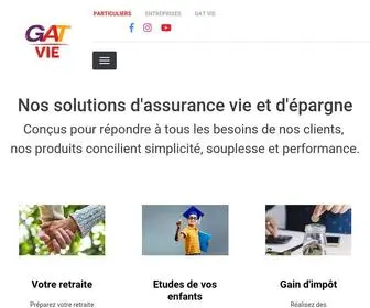 Gatvie.com.tn(GAT Vie) Screenshot