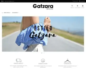 Gatzaraibiza.com(TIENDA ONLINE DE MODA MUJER ACTUAL) Screenshot