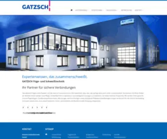 Gatzsch.de(Gatzsch Schweißtechnik GmbH) Screenshot