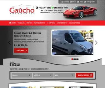 Gauchoautomoveis.com.br(Gaúcho) Screenshot