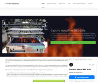 Gaucho.com.au(Australian Designed Argentinian Style Wood Fired BBQ Grills) Screenshot