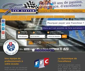 Gaudcarsystem.com(Le Garage) Screenshot