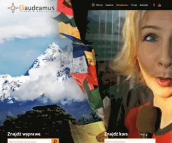 Gaudeamus.com.pl(Chorwacja, Peru, Nepal, Krym) Screenshot