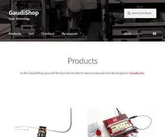 Gaudishop.ch(Open Technology) Screenshot