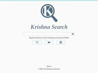 Gaudiyadarshan.net(Krishna Search) Screenshot