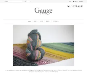 Gaugedyeworks.com(Gauge Dye Works) Screenshot