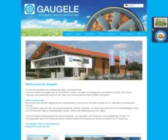 Gaugele.com(Lüftungs) Screenshot