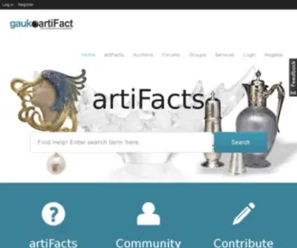 Gaukartifact.com Screenshot
