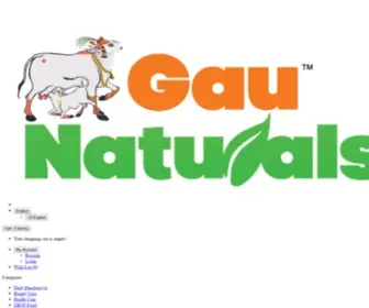 Gaunaturals.com(Pure Desi Cow Ghee) Screenshot