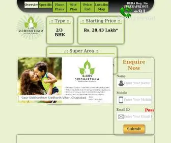 Gaur-Siddhartham.net.in(Gaur Siddhartham) Screenshot
