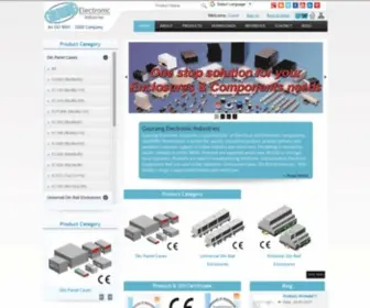 Gaurang.com(Gaurang electronic industries) Screenshot