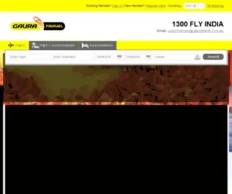 Gauratravel.com.au(Gaura Travel) Screenshot