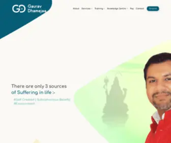 Gauravdhamejaa.com(Life Designer) Screenshot