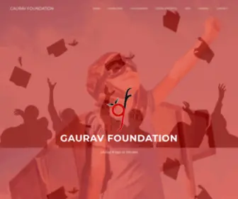 GauravFoundation.org(Gaurav Foundation) Screenshot