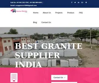 GauravMarbles.com(Gaurav Marble) Screenshot