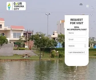 Gauryamunacity.co.in(Gaur Yamuna City) Screenshot