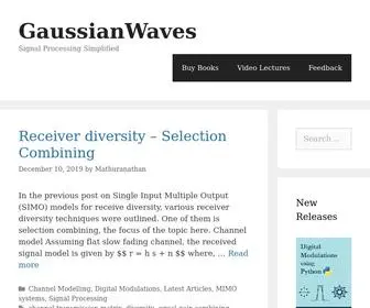 Gaussianwaves.com(Signal Processing for Communication Systems) Screenshot