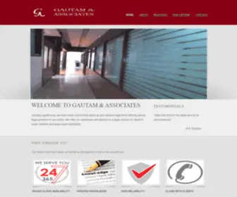 Gautamassociates.co.in(Gautam & Associates) Screenshot