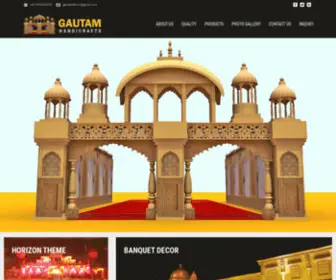 Gautamhandicrafts.com(Gautam Handicrafts) Screenshot