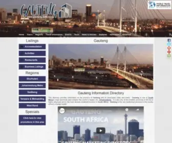 Gauteng-Info.co.za(Gauteng Information Directory) Screenshot