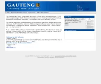 Gautenglaw.co.za(Gautenglaw) Screenshot