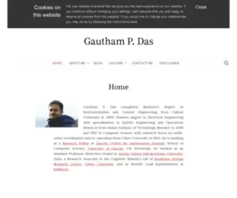 Gauthampdas.com(Gautham P) Screenshot