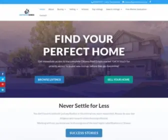 Gauthierhomes.com(Gauthier Homes Real Estate) Screenshot