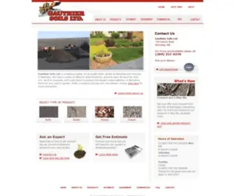 Gauthiersoils.com(GAUTHIER SOILS LTD) Screenshot