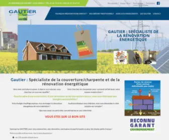 Gautier-Entreprise.fr(Gautier Entreprise près de Rouen) Screenshot
