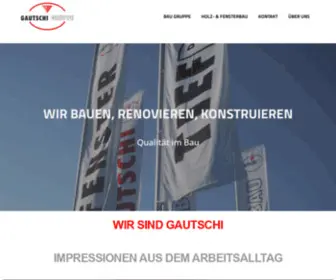 Gautschi-AG.ch(Qualität im Bau) Screenshot